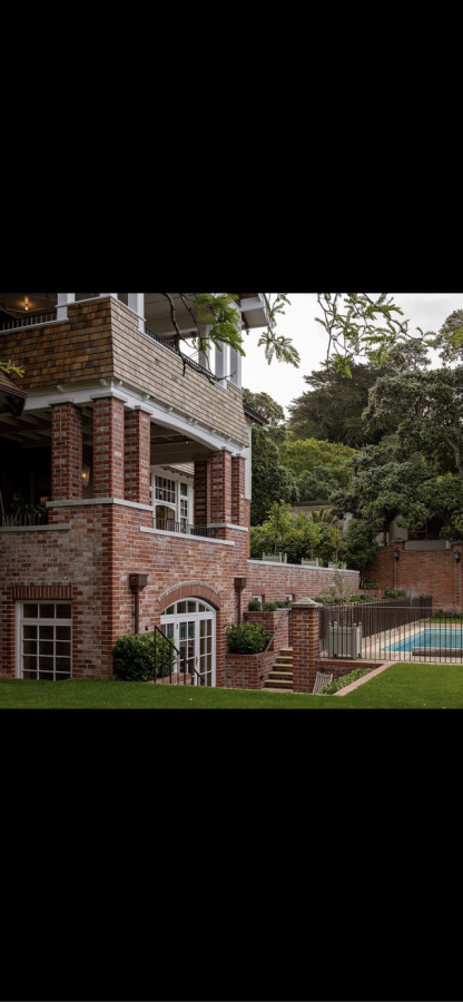 Reclaimed brick from Christchurch