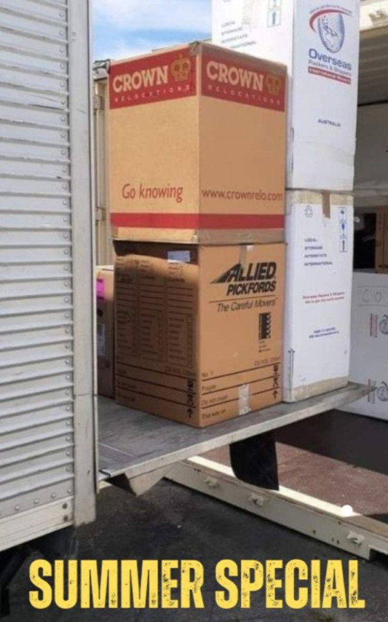 Container load and unload
