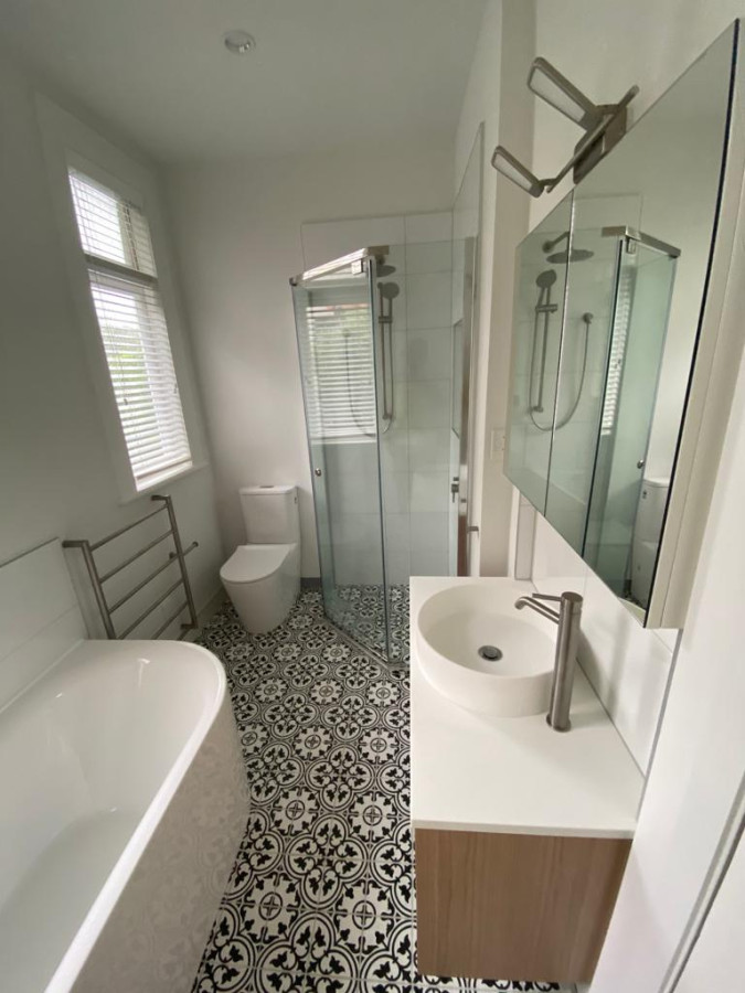 Bathroom renovation