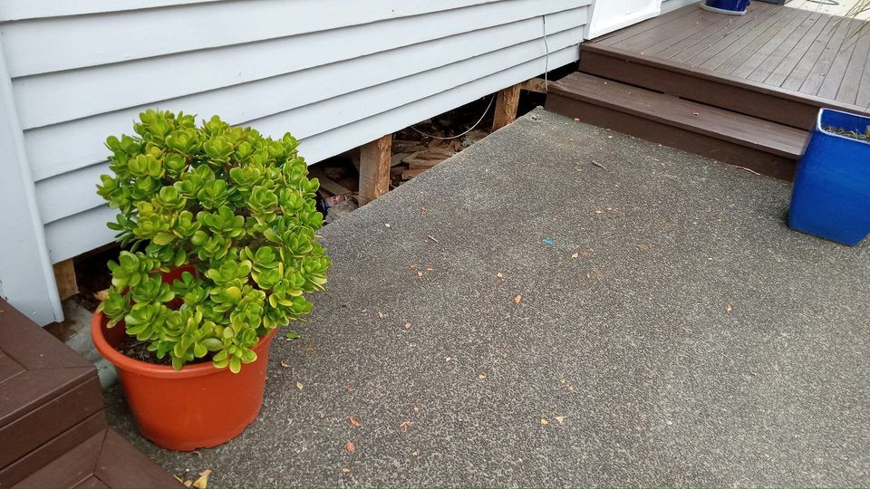 Baseboards Removed