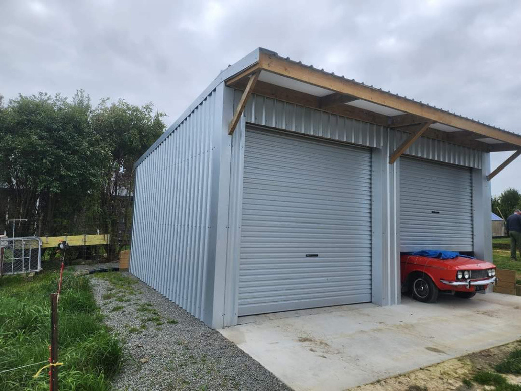 2 bay shed - Timaru