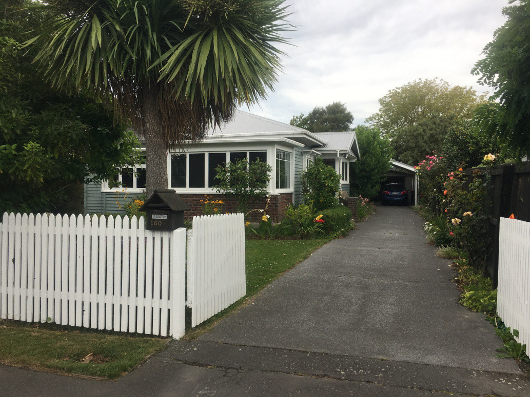 Exterior re-paint includes windows weather boards and fence