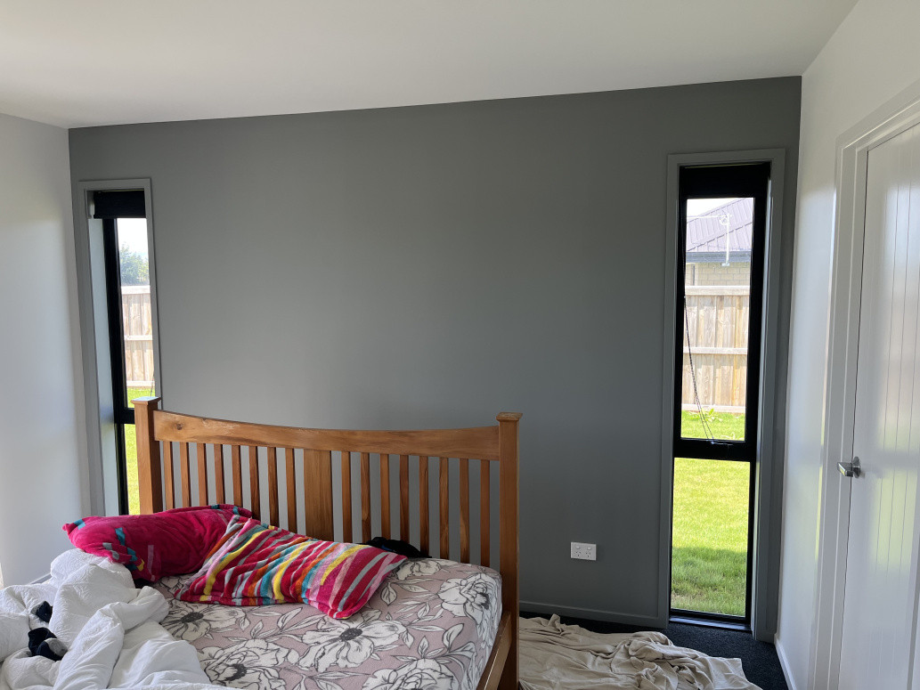 Feature wall with windows included