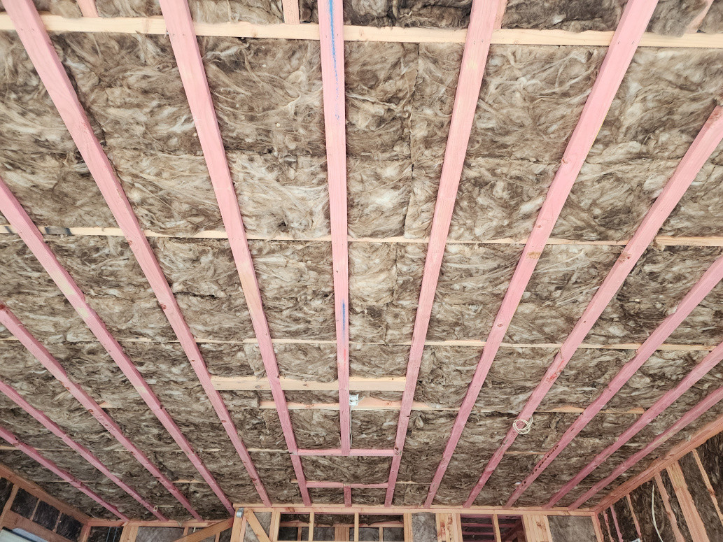 New build insulation installed with KNAUF EWGW  3.6