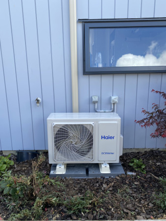 Heat pump installation