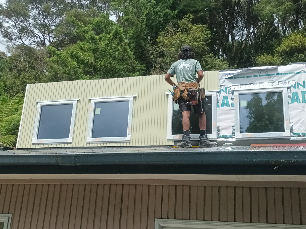 House Renovation at Huia rd..Replace windows and cladding..