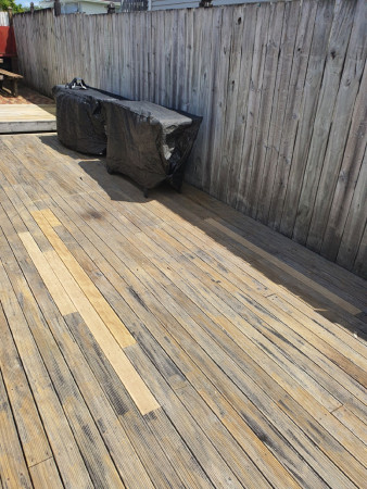 deck paling repaired