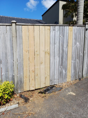 Wooden Fence Repair