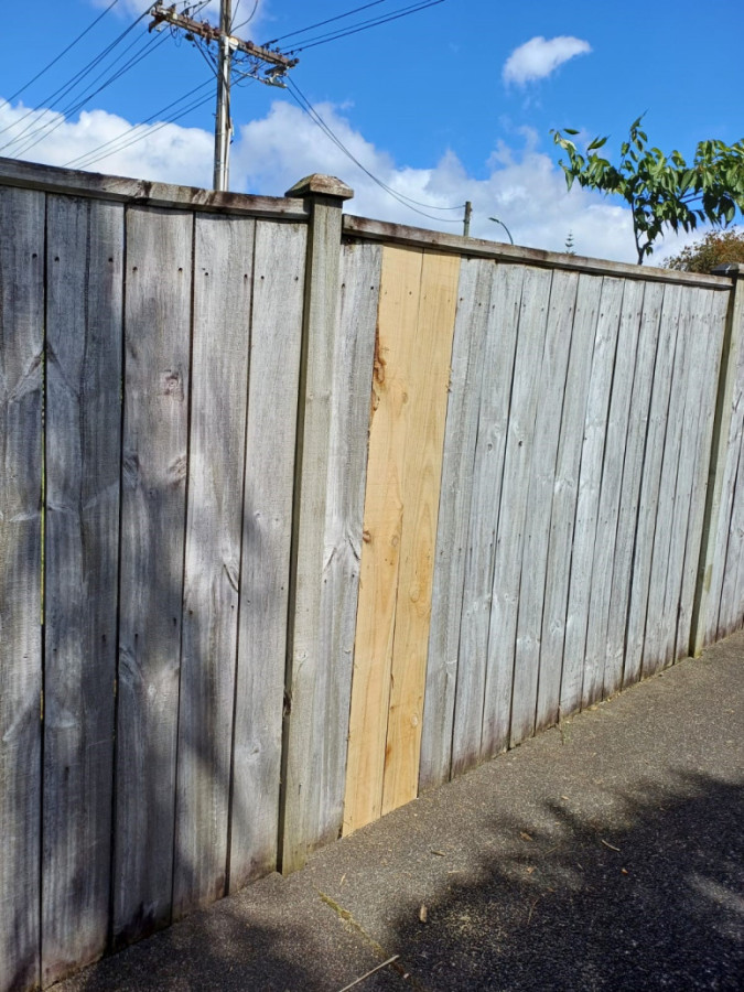 Wooden Fence Repair