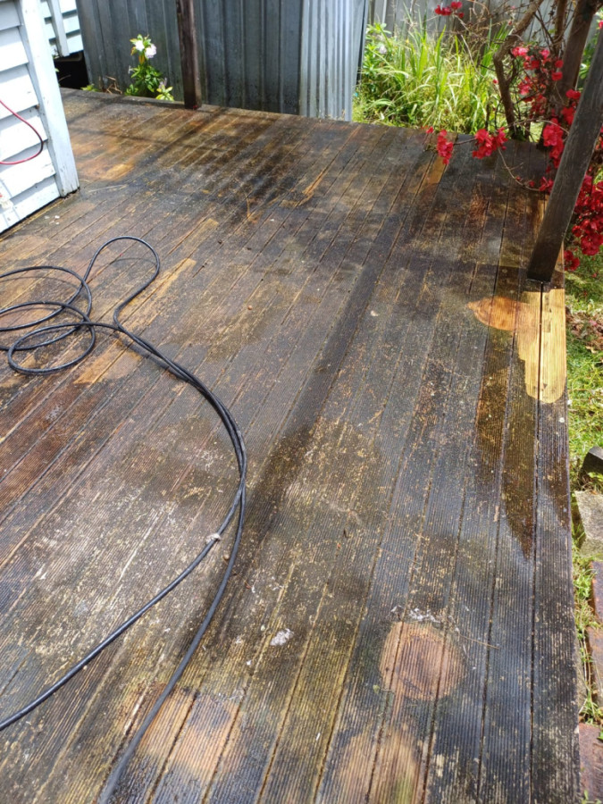 Deck Water Blasting