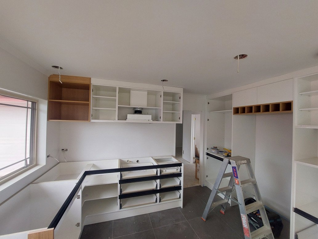 Installation of kitchen