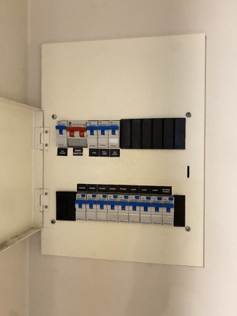 Switchboard upgrade to full RCBO protection