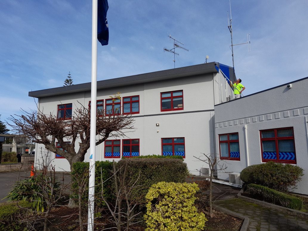 full exterior repaint wairoa police station