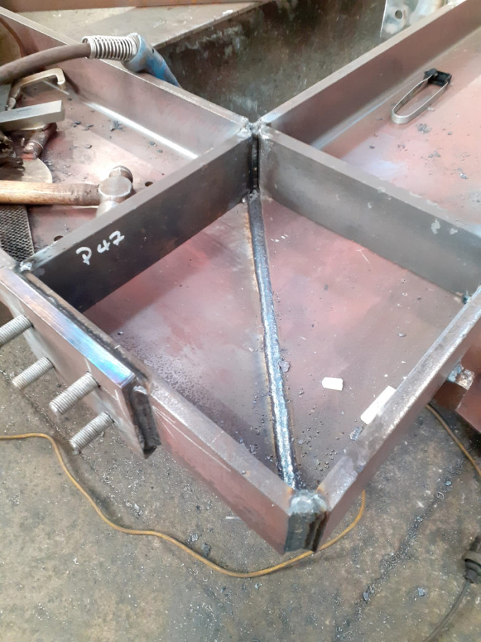 Fabrication of portal out of 380PFC.