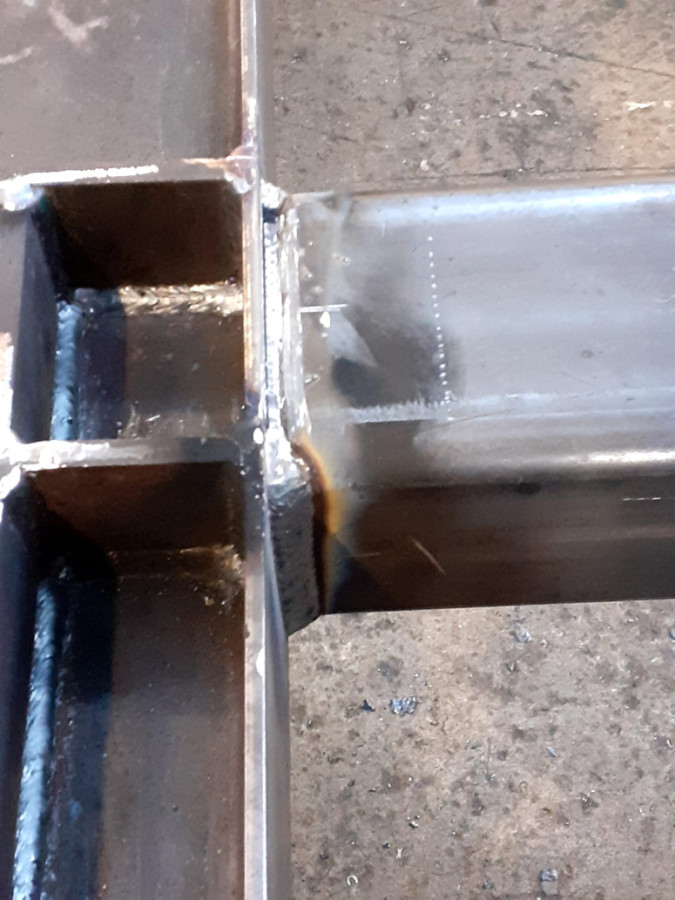 Fabrication of structural T-frames