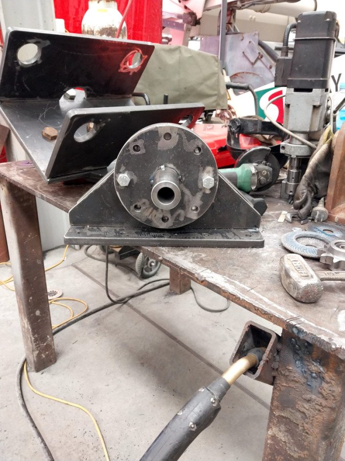 Fabricate drill mast parts