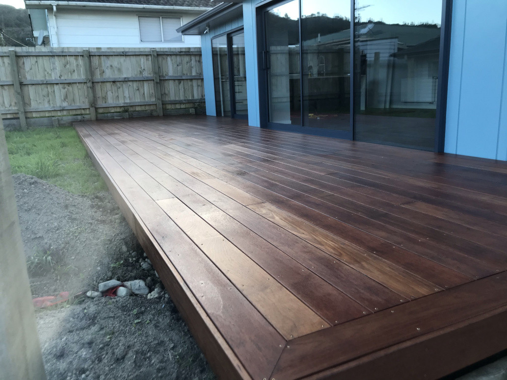 New kwila deck,stokes valley