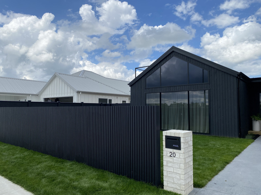 fence and oil stain work