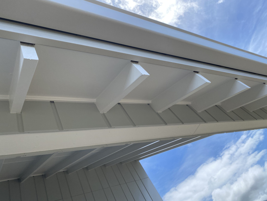 exterior soffit work