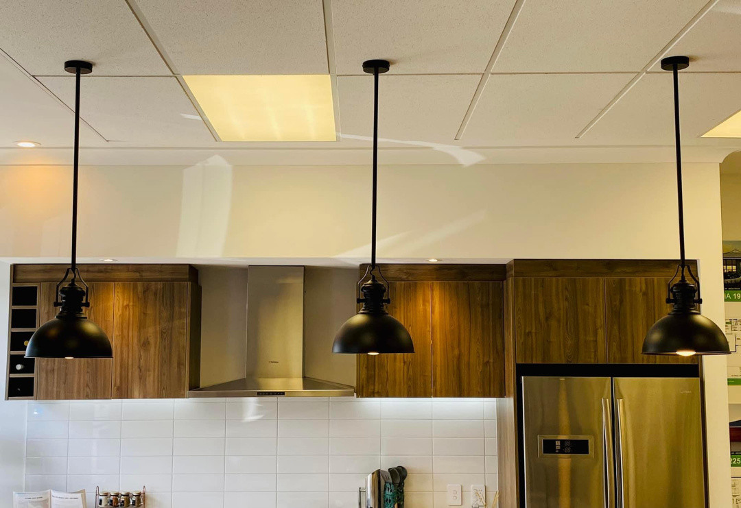 Kitchen pendant lights installation