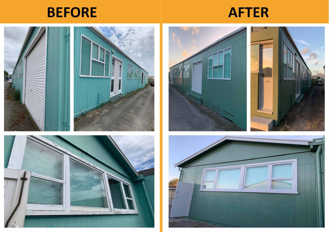 Before & After job at Levin Horowhenua