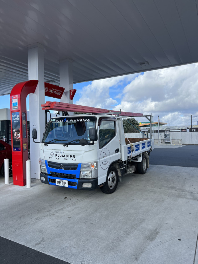 MRTIP our little tipper for drainage jobs and deliveries