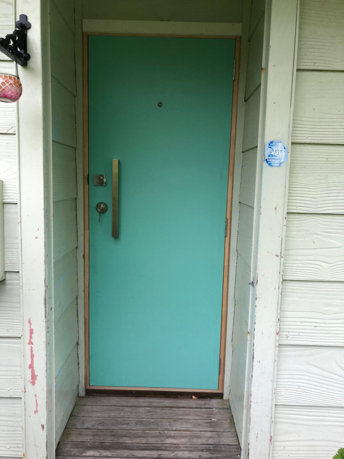 New main door with all the hardware's