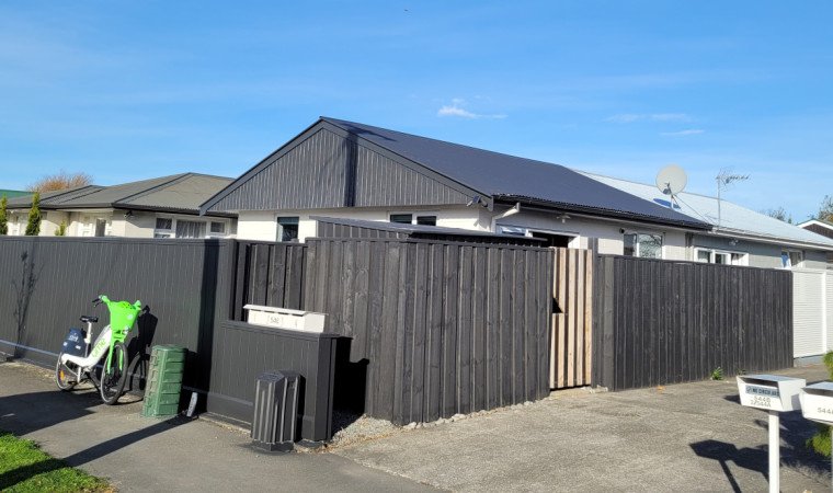 Unit, Roof and Fences After