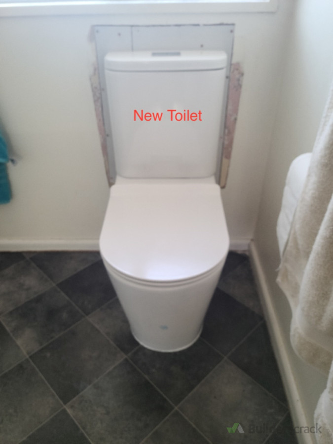 New toilet