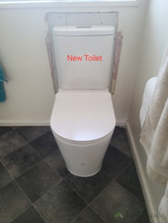 New toilet After