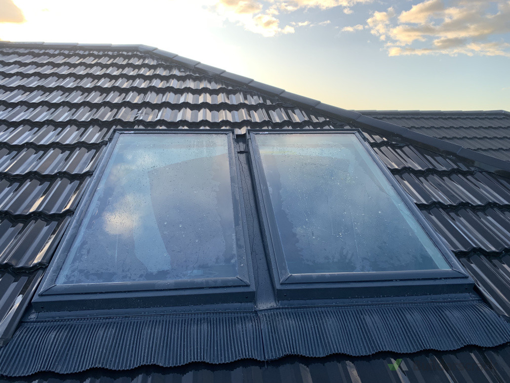 Double Velux Skylight Installation