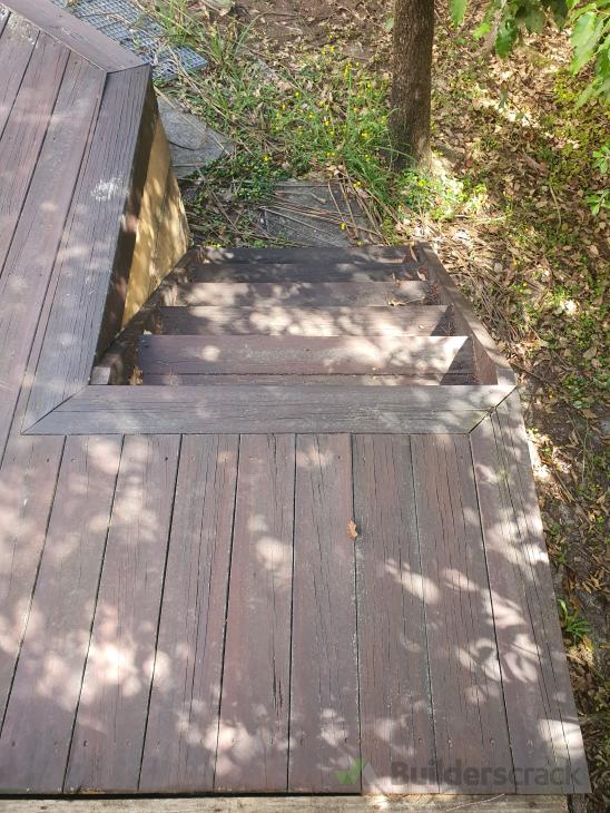 Replace old decking boards on utility deck ( 933685) Builderscrack