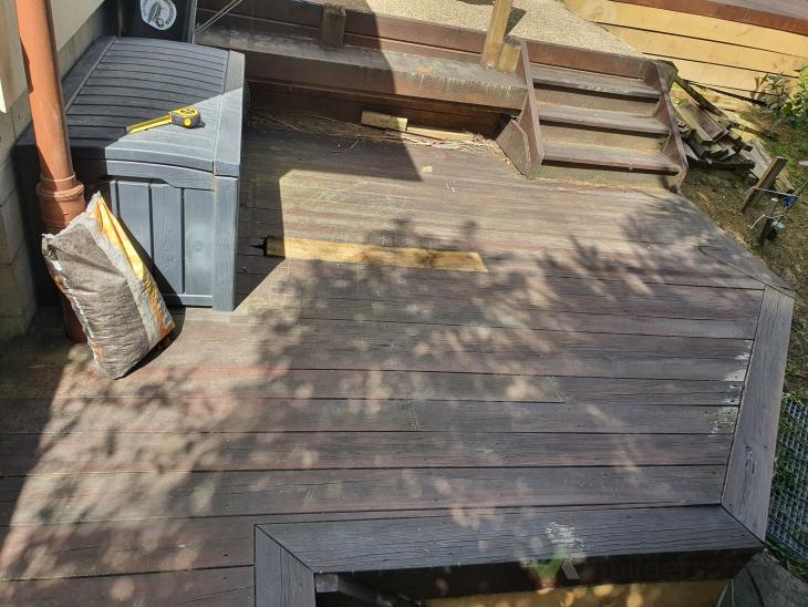 Replace old decking boards on utility deck ( 933685) Builderscrack