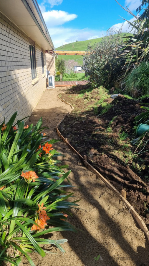 Soon to have a large vege garden down righthand side