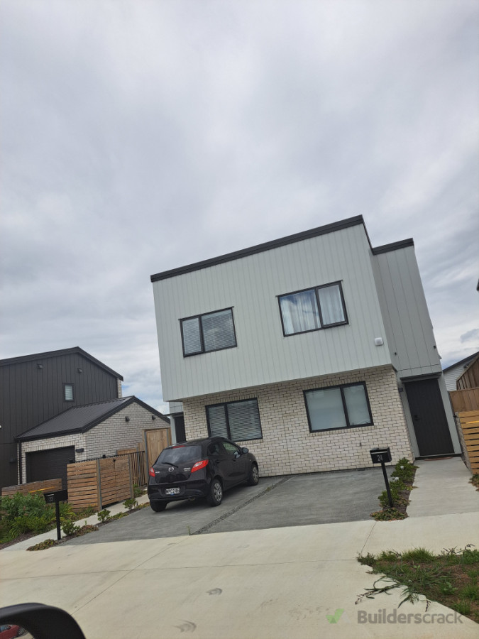 Completed new build home