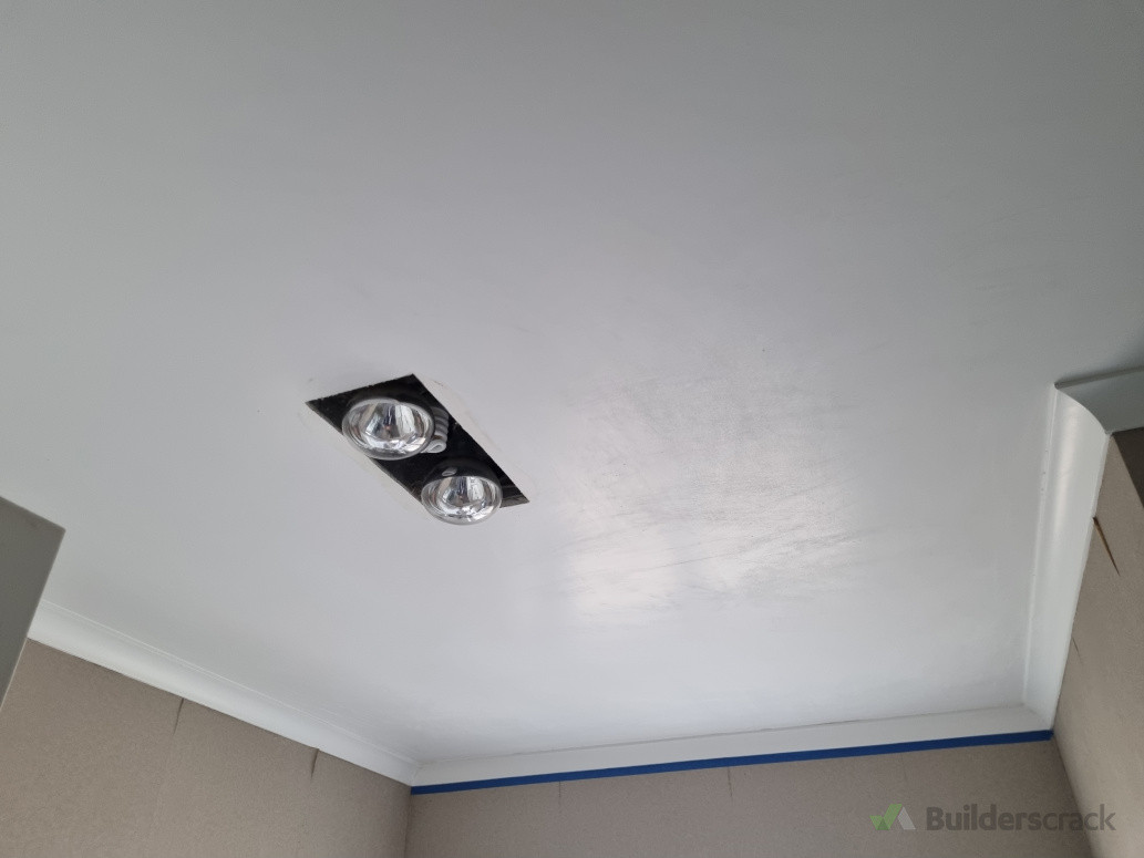 Painting the ceiling