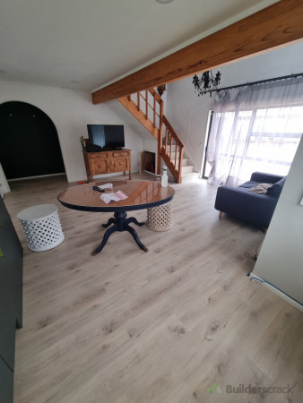 Finally we lay the floor :)