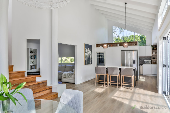 view from dining area