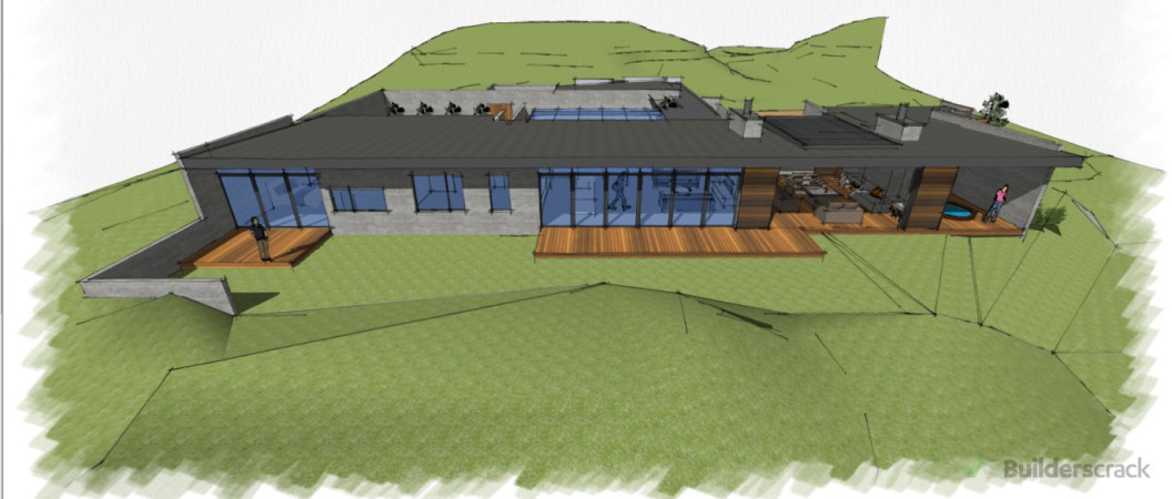 main house living areas