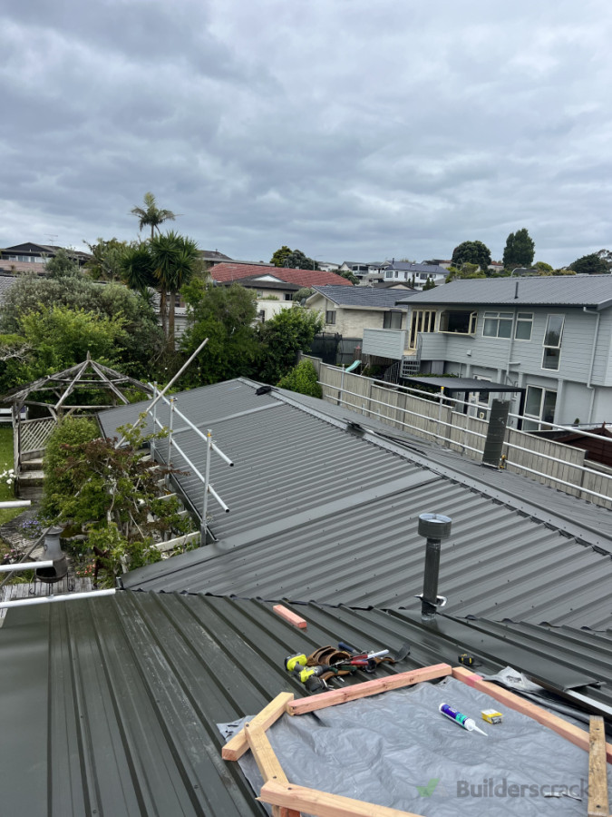 Full Roof Conversion Decromastic Tiles to TrimRib Colorsteel Roofing Half Moon Bay