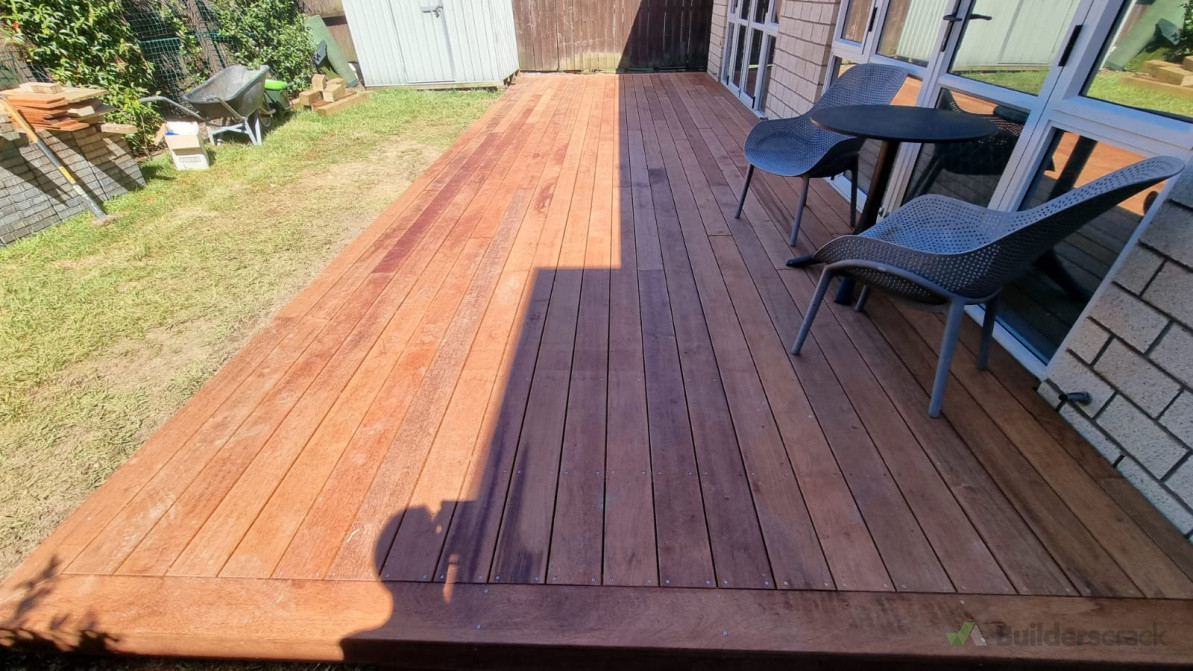 New deck ready for summer time