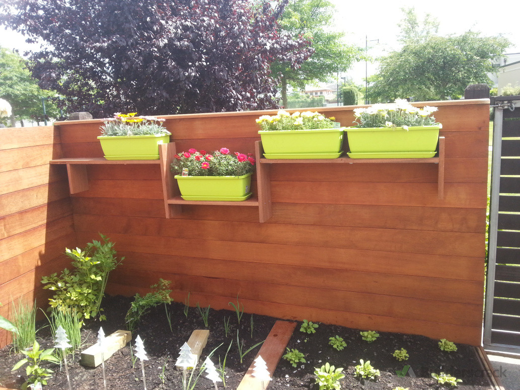 Fanceing wood cover . Changing the look and feeling in your own garden