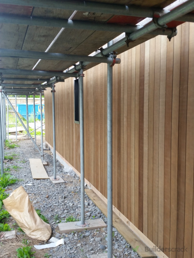 New Cedar cladding