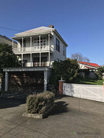 Front of house before