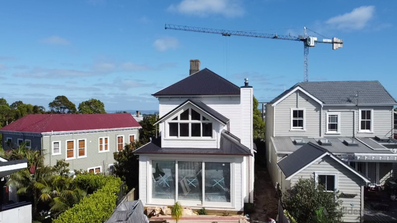 Finished back of house