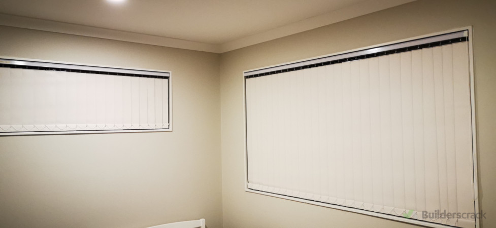 Vertical blinds for bedroom