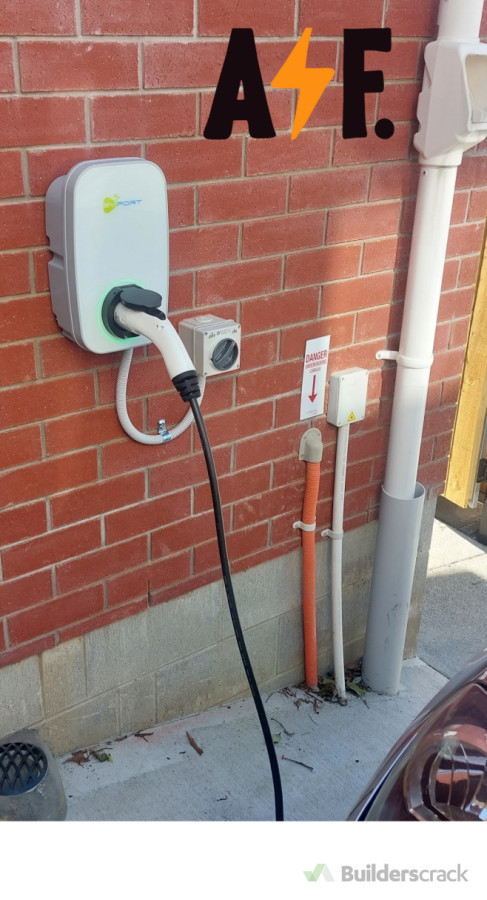 EV charger Install.