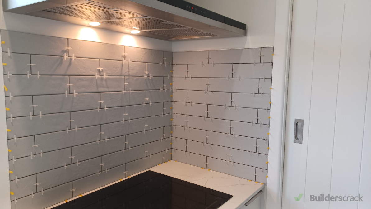 Italian tile splashback