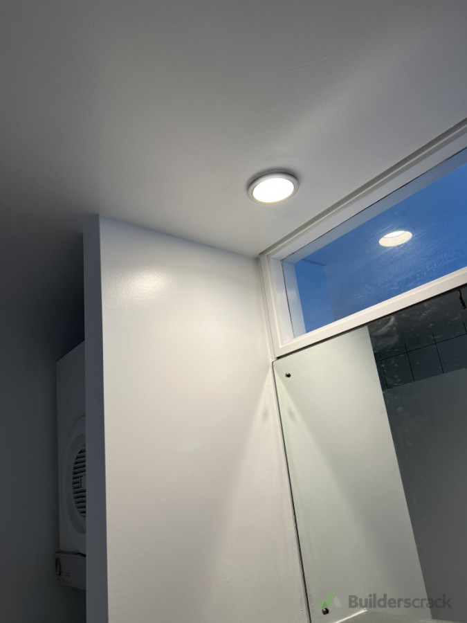 Bathroom after paint