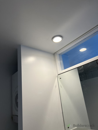 Bathroom after paint